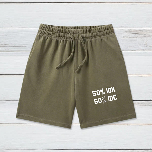 50%IDC Geeky Washed Shorts