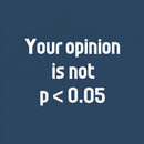 Your Opinion is Not P<0.05 Geeky Washed Shorts