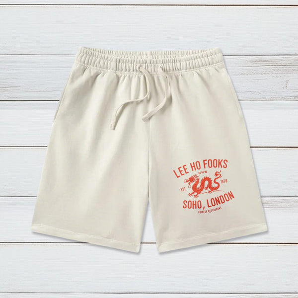 Lee Ho Fooks Vintage Resto Geeky Washed Shorts