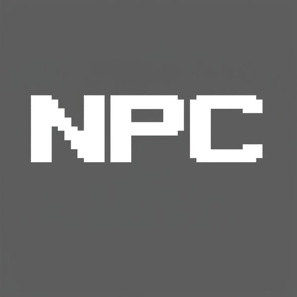 NPC Funny Geeky Washed Shorts