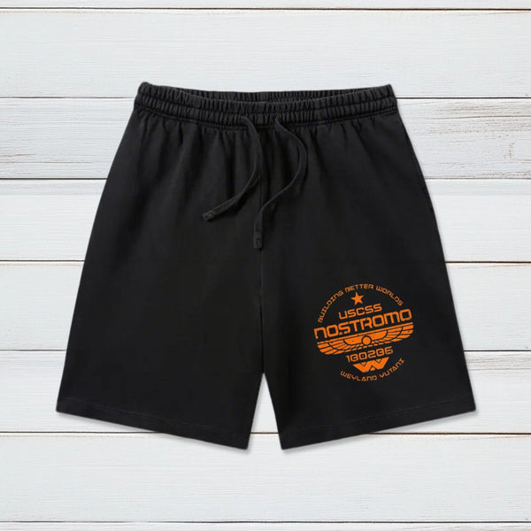 USCSS Nostromo Geeky Washed Shorts