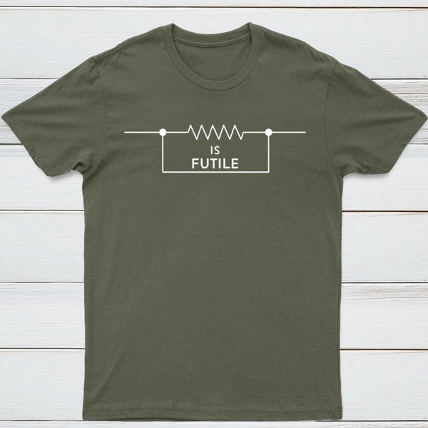Funny Engineer Resistor Inkestyle Science T-shirt