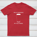Hello Darkness My Old Friend Nerdy Graphic T-Shirt