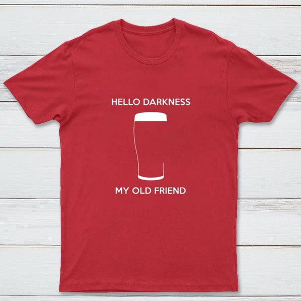 Hello Darkness My Old Friend Nerdy Graphic T-Shirt