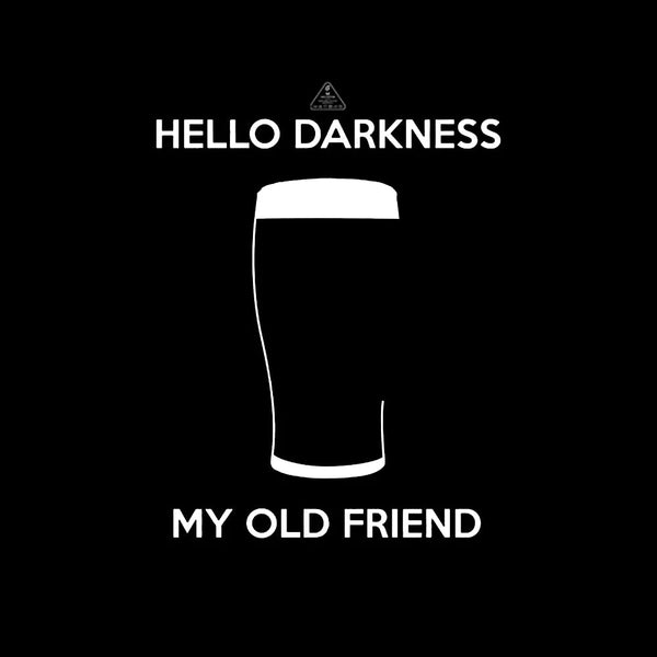 Hello Darkness My Old Friend Nerdy Graphic T-Shirt