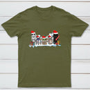 Inkestyle Friends Scifi Wars Christmas T-Shirt