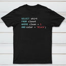 Programmer Database T-Shirt