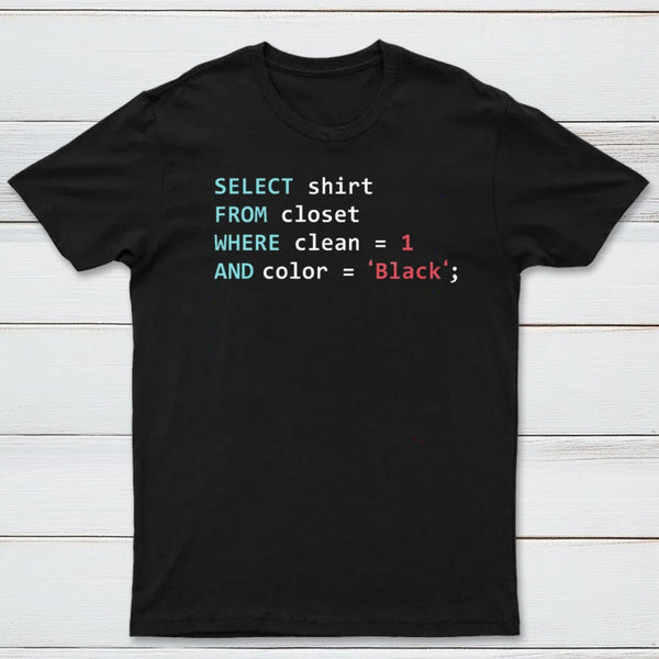 Programmer Database T-Shirt