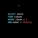 Programmer Database T-Shirt