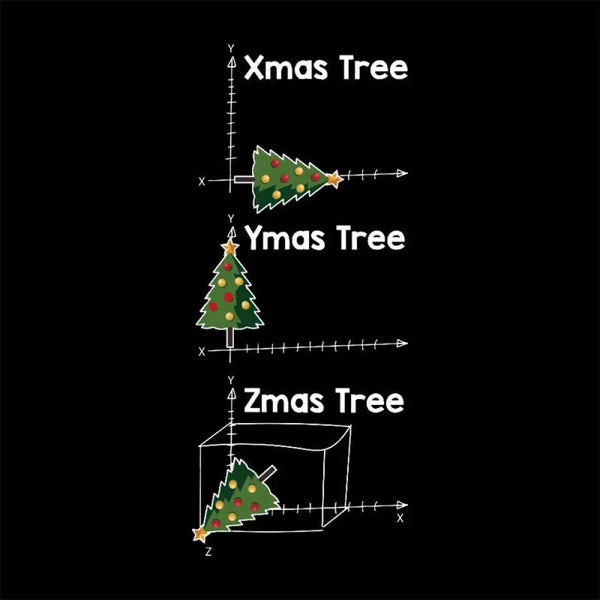 Math Christmas Tree T-Shirt