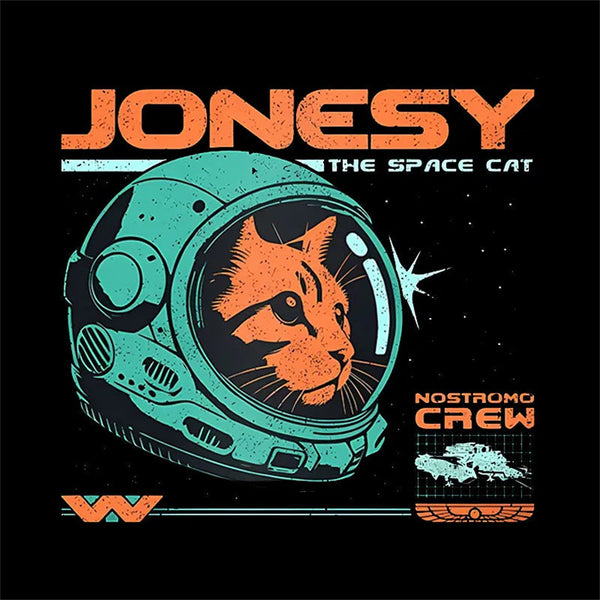 Jonesy The Space Cat Geek T-Shirt