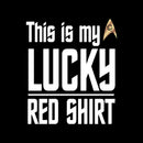 The Original Series This Is My Lucky Red Shirt T-Shirt