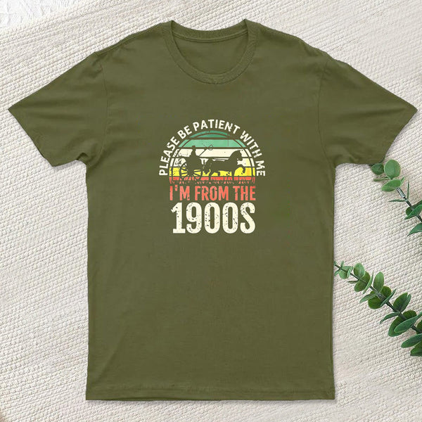 Please Be Patient With Me I'm From The 1900s InkeStyle T-Shirt