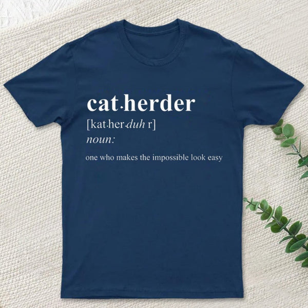 Cat Herder Geek T-Shirt