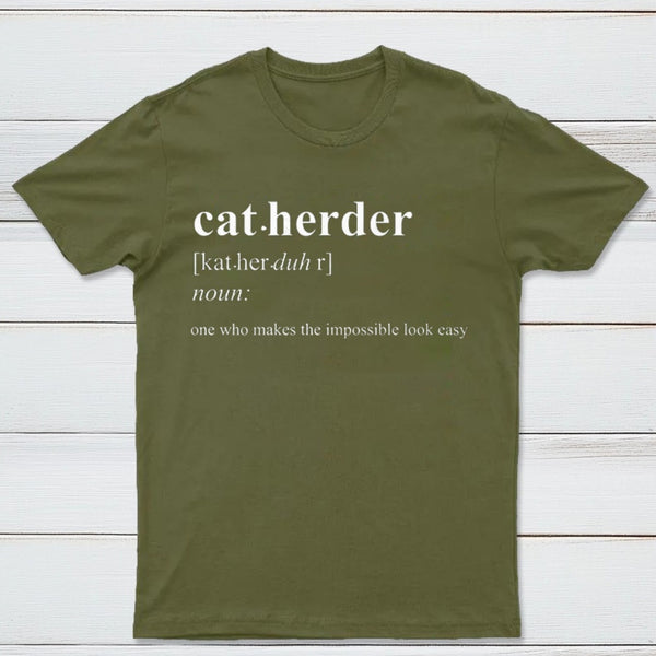 Cat Herder Geek T-Shirt