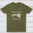 Slide Rule Classically Trained Geek T-Shirt