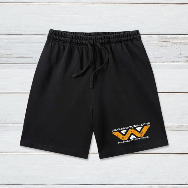 Weyland Yutani Corp Geeky Washed Shorts