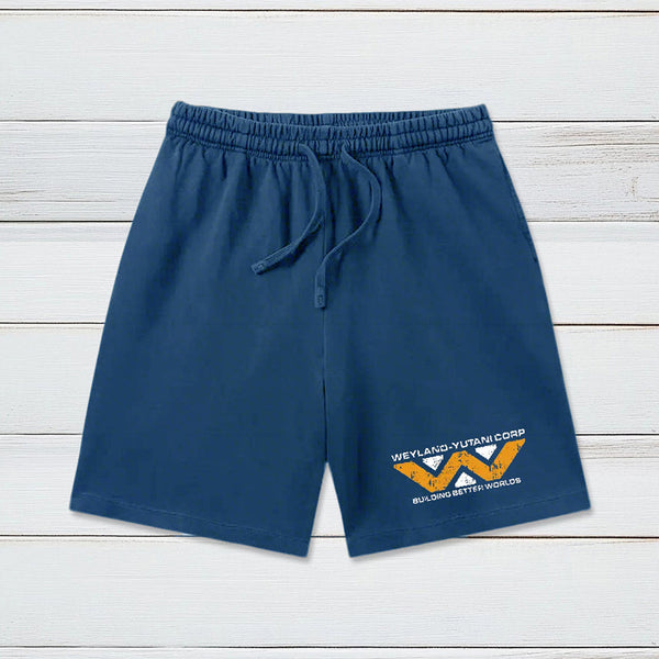 Weyland Yutani Corp Geeky Washed Shorts