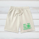 Ohh This Calls for a Spreadsheet Geeky Washed Shorts