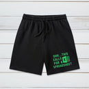 Ohh This Calls for a Spreadsheet Geeky Washed Shorts