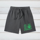 Ohh This Calls for a Spreadsheet Geeky Washed Shorts