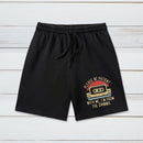 Please Be Patient with Me Im from the 1900s Geeky Washed Shorts