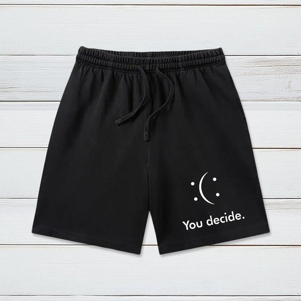 You Decide Geeky Washed Shorts