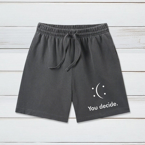 You Decide Geeky Washed Shorts