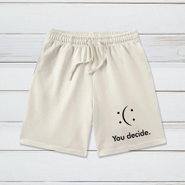 You Decide Geeky Washed Shorts