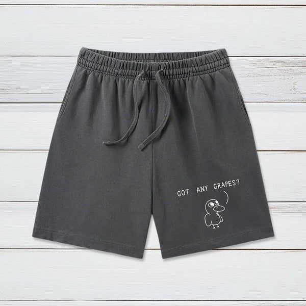 Got Any Grapes Geeky Washed Shorts