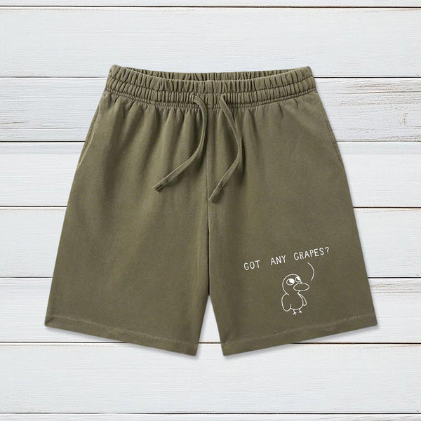 Got Any Grapes Geeky Washed Shorts
