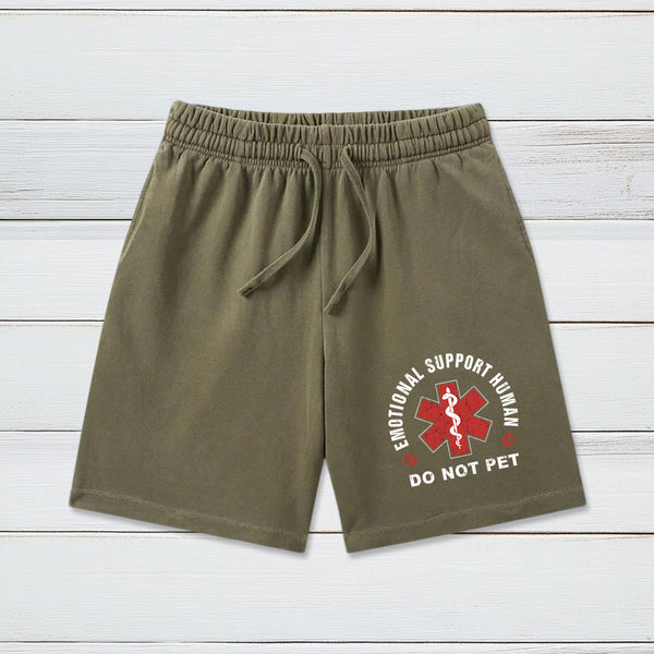 Emotional Support Geeky Washed Shorts