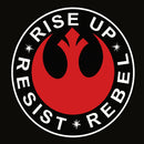 Resist Rebel Rise Up Geeky Washed Shorts