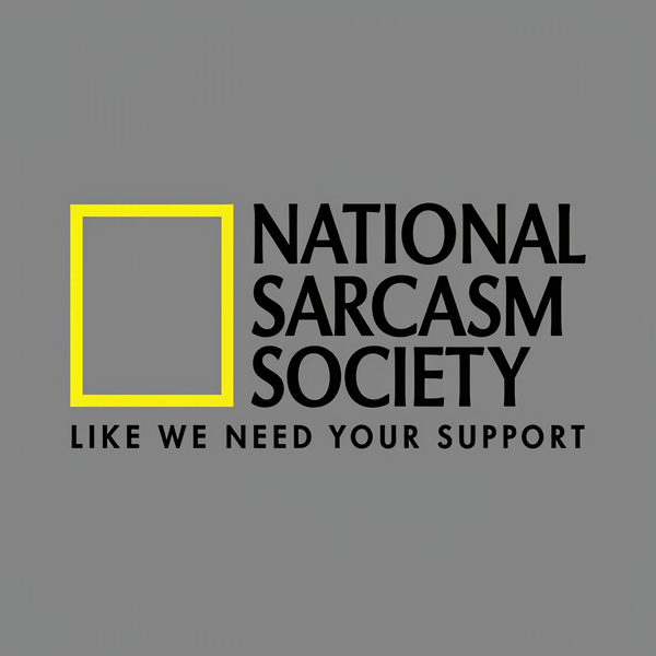 National Sarcasm Society InkeStyle Washed Shorts