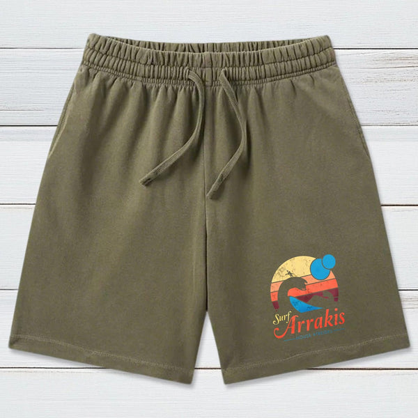 Visit Arrakis Geeky Washed Shorts