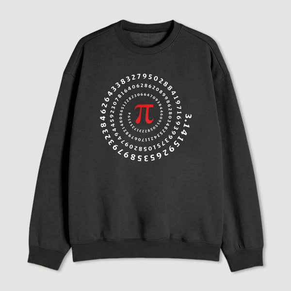Pi Science Number Sequence Classic Sweatshirt