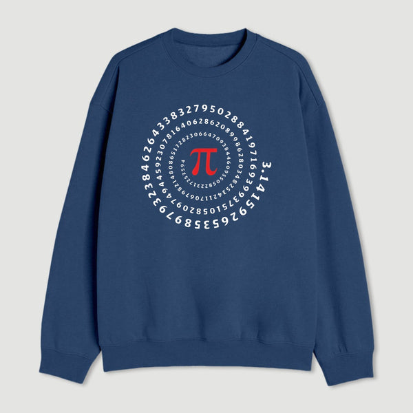Pi Science Number Sequence Classic Sweatshirt