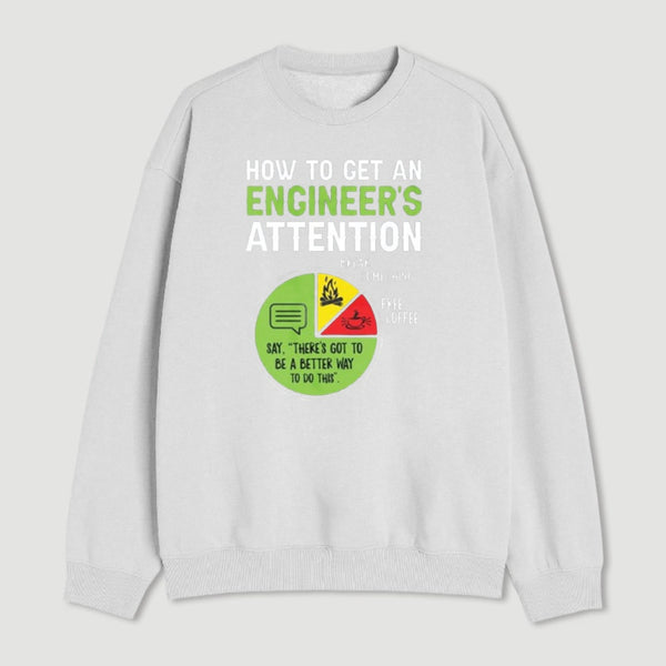 An Engineers Guide To Attention Sweatshirt