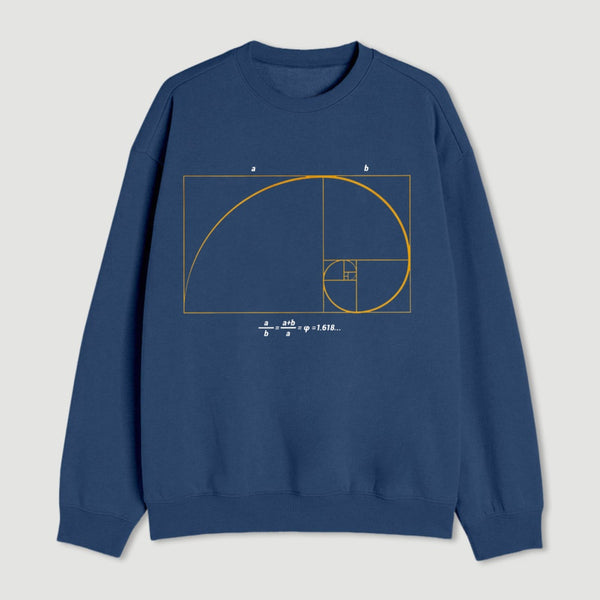 Fibonacci Math Art Science Engineer Sweatshirt