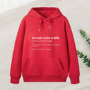 Inconceivable Definition Inkestyle Hoodie