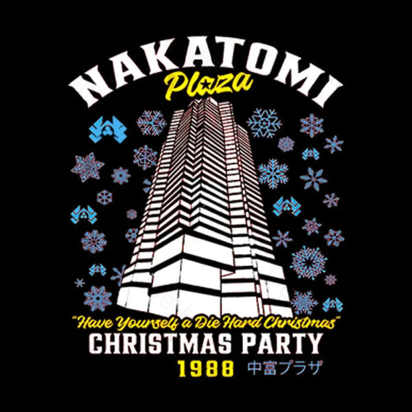 Christmas Nakatomi Building Die Hard Inkestyle Hoodie