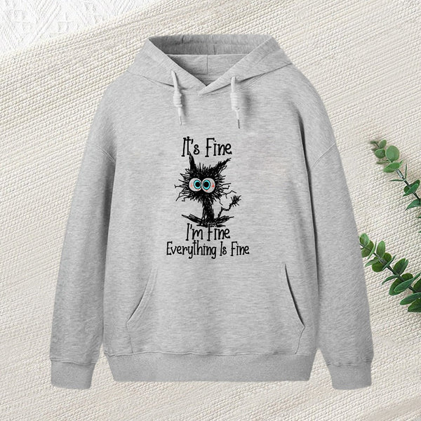 I'M Fine Inkestyle Hoodie