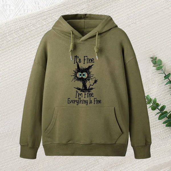 I'M Fine Inkestyle Hoodie