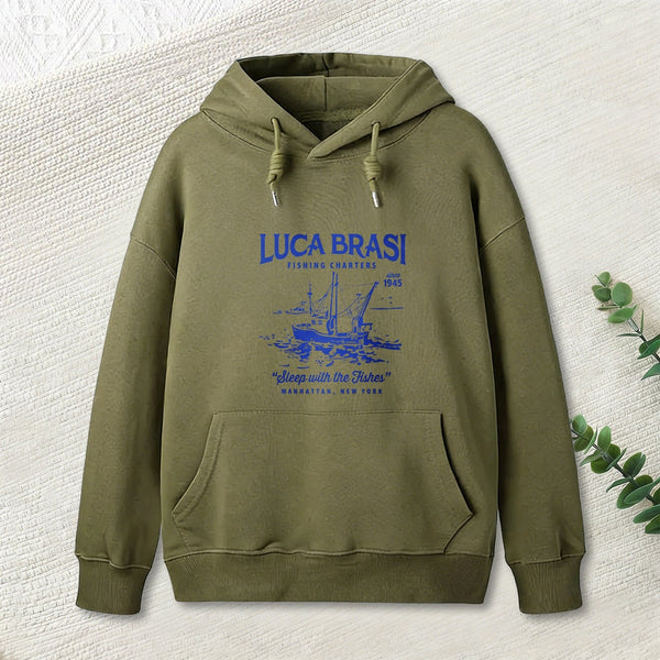 Luca Brasi Fishing Charters Inkestyle Hoodie