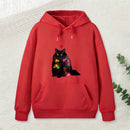 Christmas Lights Cat Inkestyle Hoodie