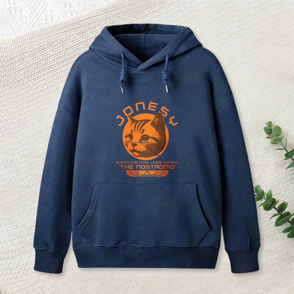 Jonesy Surviving Nine Lives Aboard The Nostromo Inkestyle Hoodie