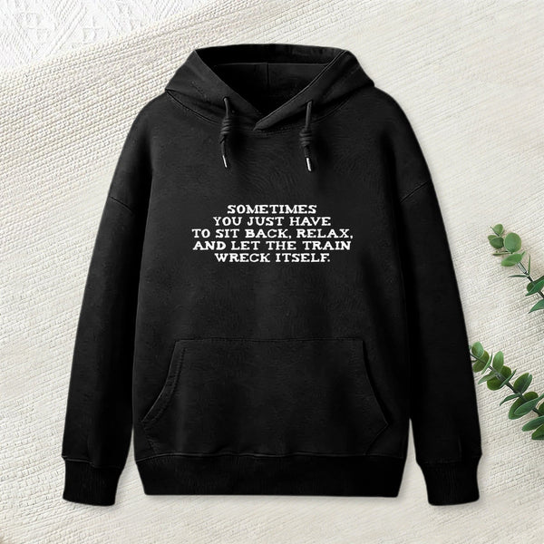 Let The Train Wreck Itself Inkestyle Hoodie