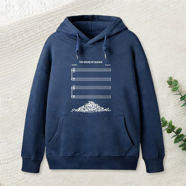 The Sound Of Silence Music Sheets Inkestyle Hoodie