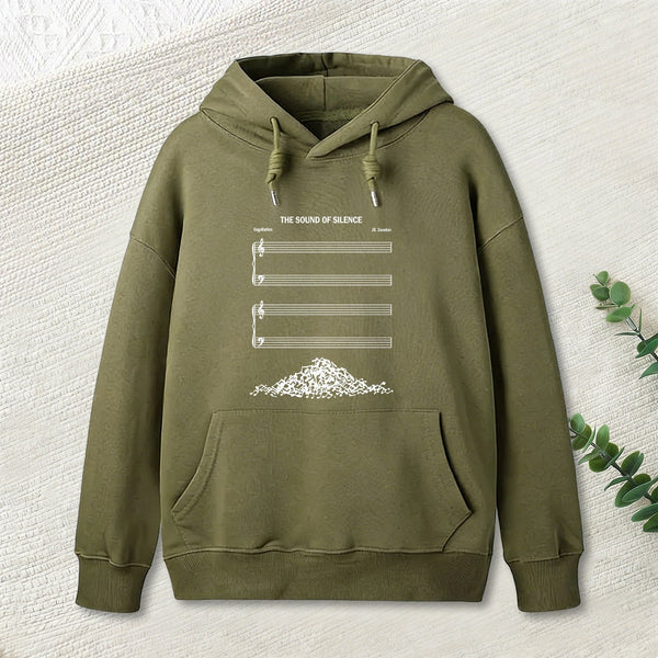 The Sound Of Silence Music Sheets Inkestyle Hoodie