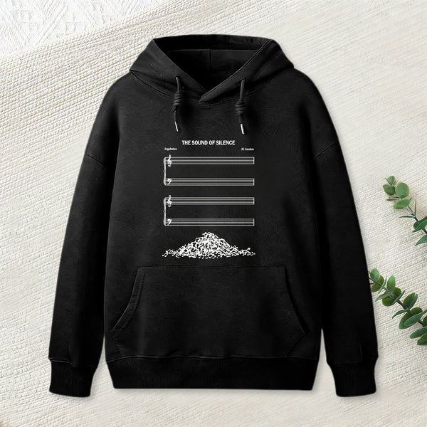 The Sound Of Silence Music Sheets Inkestyle Hoodie